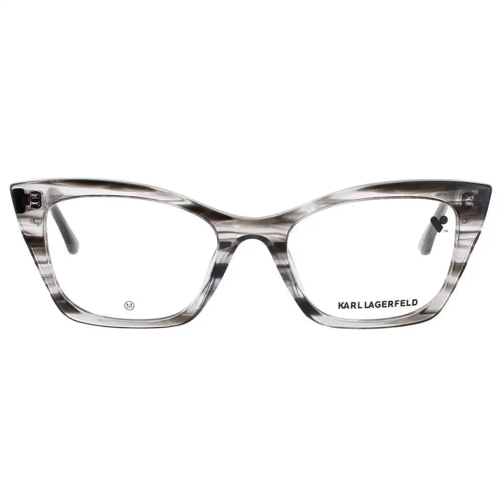 NWT Karl Lagerfeld KL6134 Grey 52mm Eyeglasses